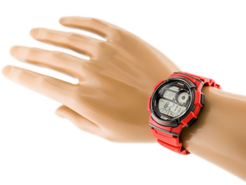 Zegarek Męski Casio AE-1000W 4AV (zd073c) - World Time