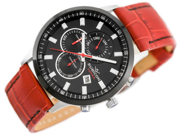 Zegarek Męski Rubicon RNCD71 - Chronograf (zr082c)