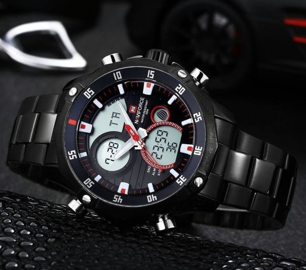 Zegarek Męski Naviforce Cirrus (zn010d)- Black