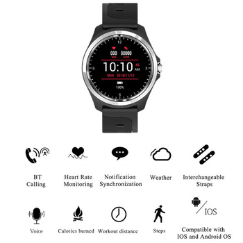 Smartwatch Męski Pacific 26-4 - Wykonywanie Połączeń (sy021c)