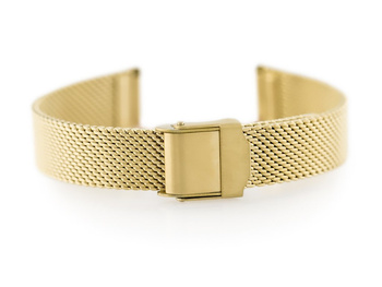 Bransoleta 302G - siatka HQ - złota - 14mm