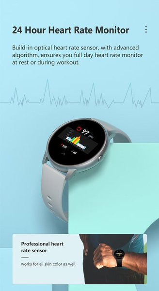 Smartwatch Unisex G. Rossi SW015-1 black (sg010a)