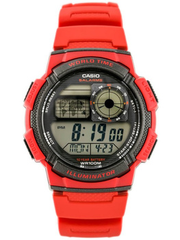 Zegarek Męski Casio AE-1000W 4AV (zd073c) - World Time