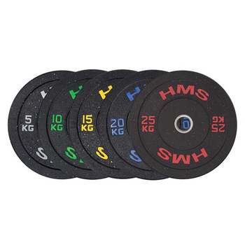 HTBR05 Gray Talerz Olimpijski Bumper 5 KG HMS
