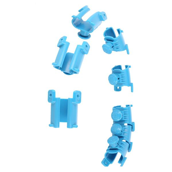 HHW01 Blue Hula Hop Z Wypustkami I Obciążnikiem HMS