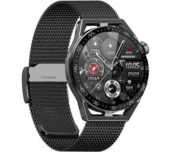 Smartwatch Męski Rubicon RNCE88 - Wykonywanie Połączeń, Własne Tarcze (sr033c)