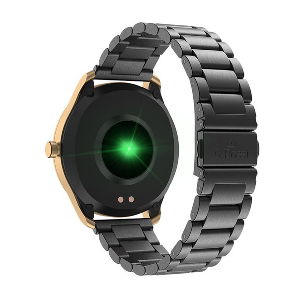 Smartwatch Męski G. Rossi SW012-5 gold/gray + Dodatkowa Bransoleta (sg007e)