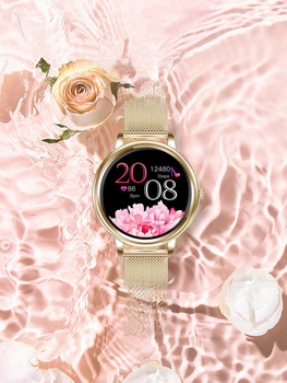Smartwatch Damski Pacific 28-2 - Ciśnieniomierz (sy023b)