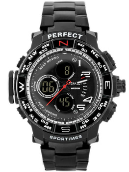 Zegarek Męski Perfect - A896 (zp260b) - Black