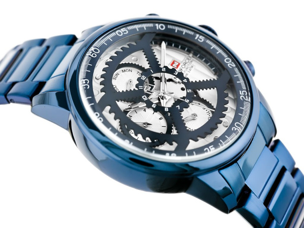 Zegarek Męski Naviforce - NF9150 (zn091c) Blue + Box