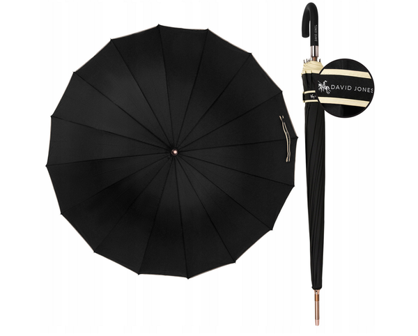Długi, automatyczny i elegancki parasol