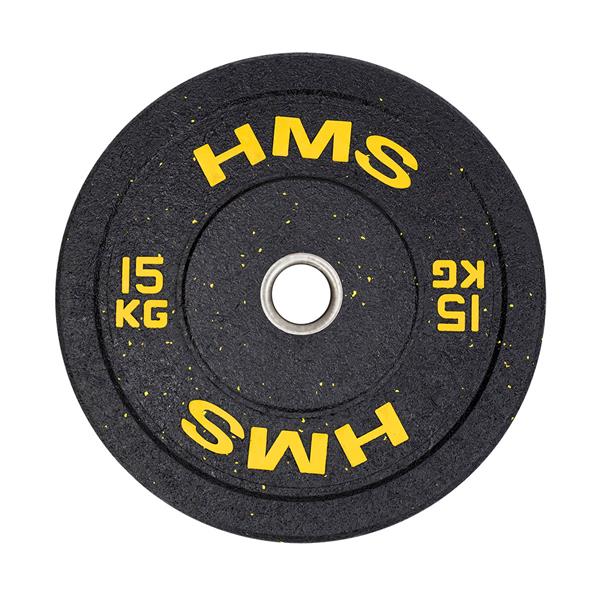 HTBR15 Yellow Talerz Olimpijski Bumper 15 KG HMS