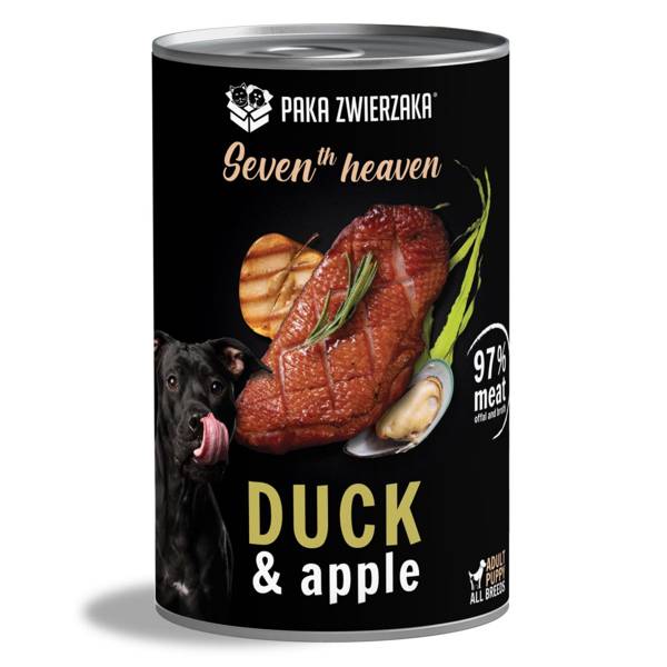 Mokra karma kaczka z jabłkiem (Duck & Apple) 400g
