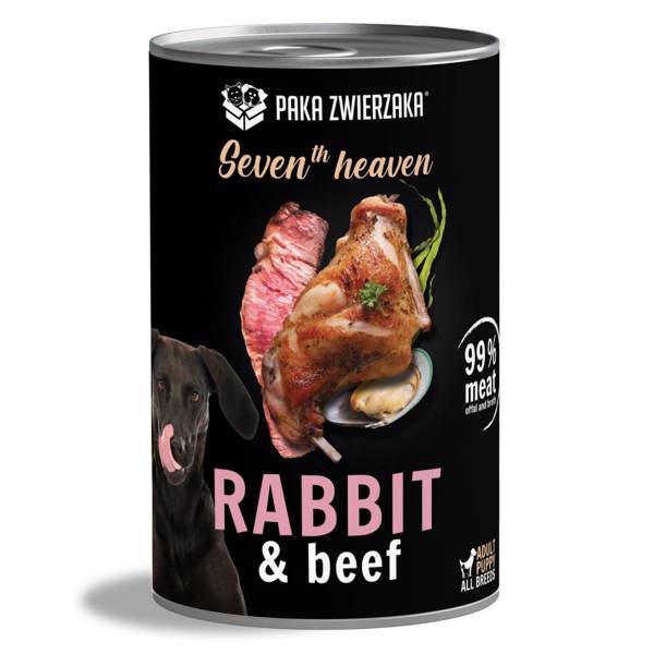Mokra karma królik i wołowina (Rabbit & Beef) 400g