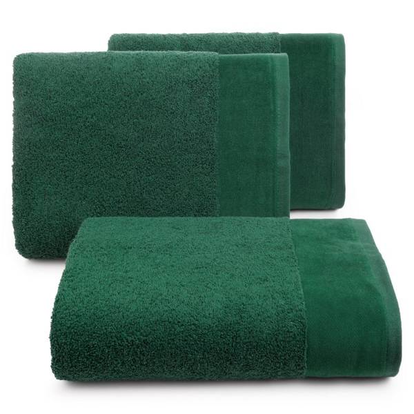 Ręcznik Julita 50x90 cm Butelkowy Zielony