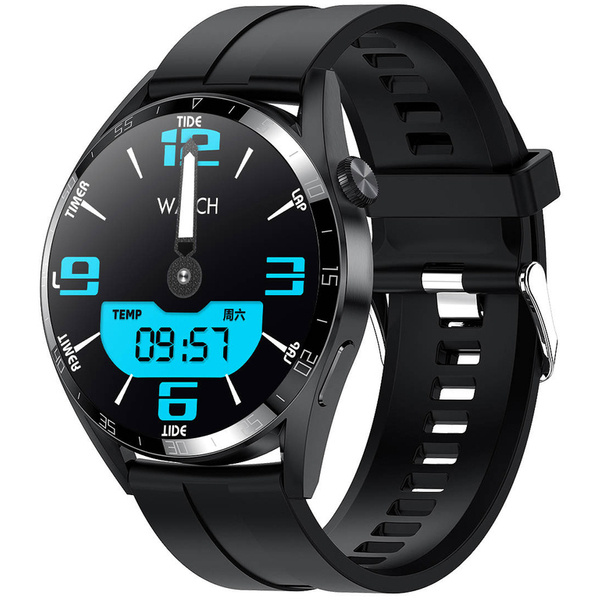 Smartwatch Męski Pacific 42-04 - Rozmowy Bluetooth, Asystent Głosowy (sy035d)