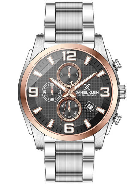 Zegarek Daniel Klein DK12886-2 Komplet Prezentowy (zl018b) - Chronograf