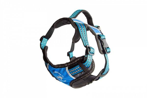 ALL FOR DOGS Szelki 2x-Sport Niebieski L