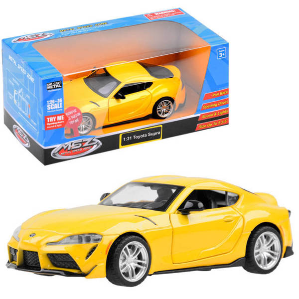 Auto Toyota GR Supra 1:31 metalowe autko ZA3758