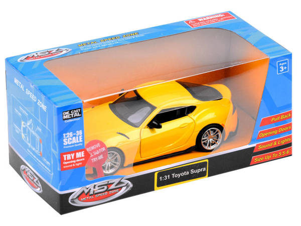 Auto Toyota GR Supra 1:31 metalowe autko ZA3758