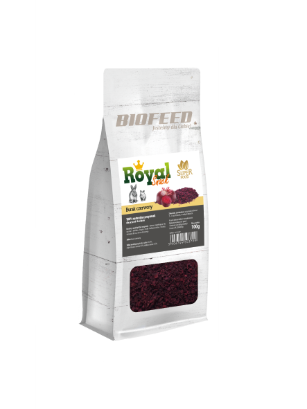 BIOFEED Royal Snack SuperFood - burak czerwony 100g