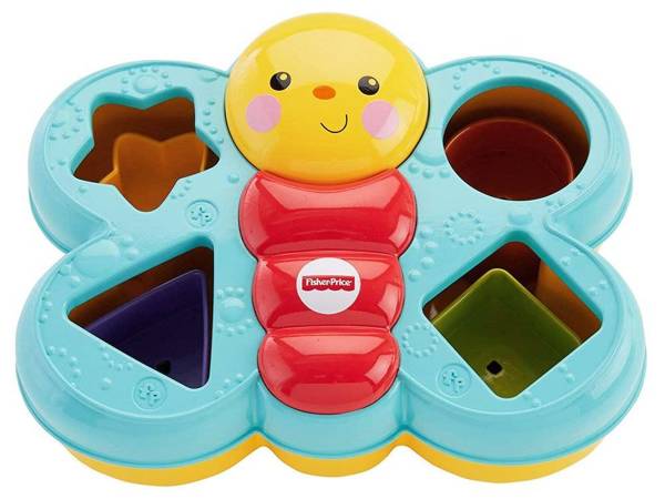 Fisher-Price Kolorowy motyl Sorter klocki ZA3627