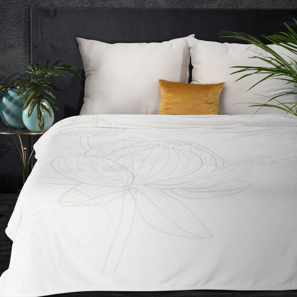 Koc Lili 1 150 x 200 cm Biały
