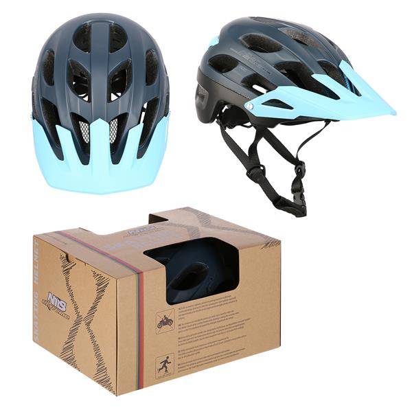 MTW208 Granatowo-Niebieski Rozm. M (53-58cm) Kask Nils Extreme