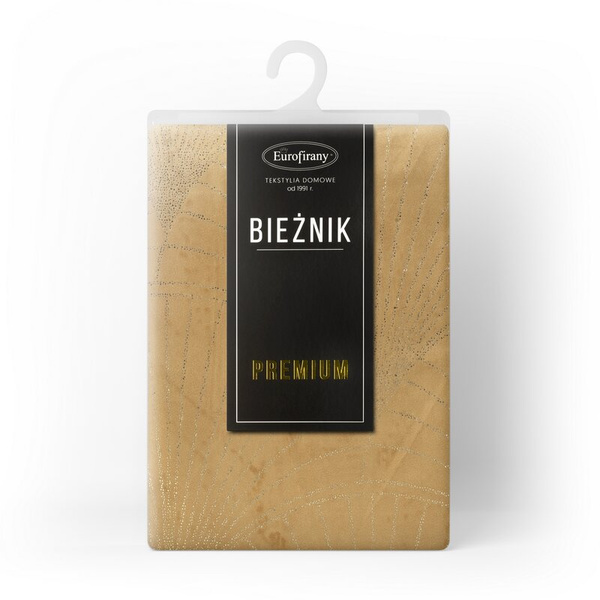 Obrus Blink 14 35 x 220 cm Złoty
