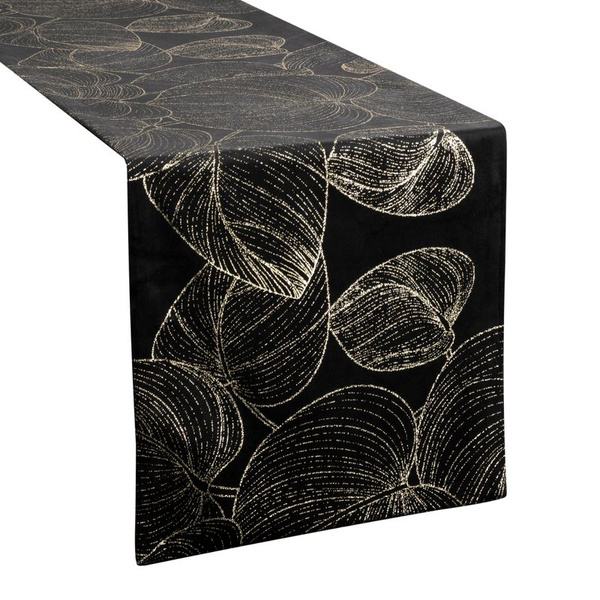 Obrus Blink 16 35x220 cm Czarny