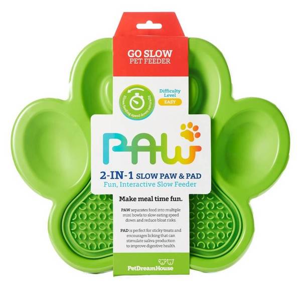 PDH PAW 2-IN-1 GREEN EASY miska dla psa