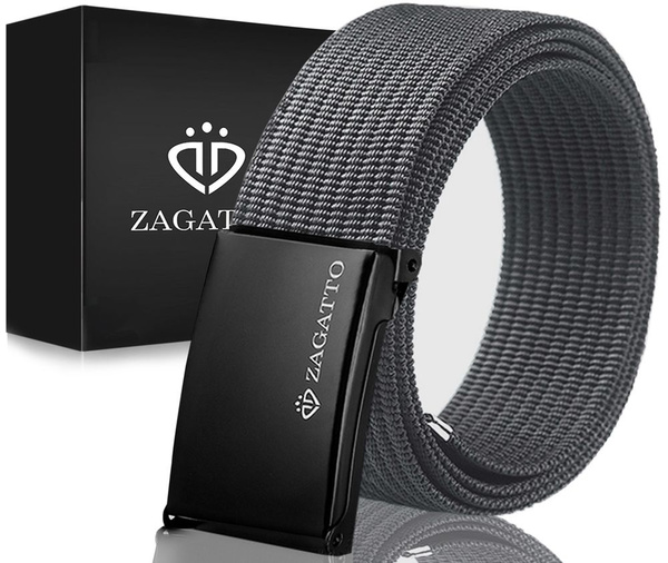 Pasek parciany Zagatto K2-CSZ-P25-XL ciemnoszary