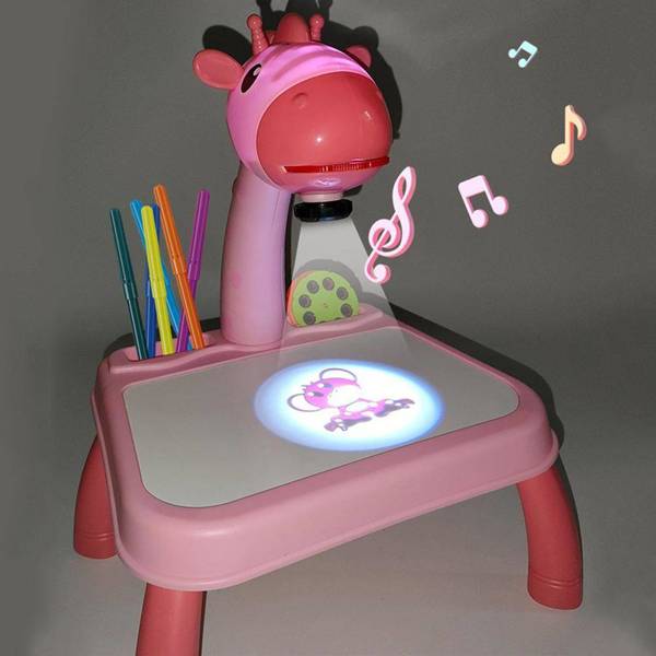 Projektor do rysowania nóżki żyrafa muzyka 2021-6a