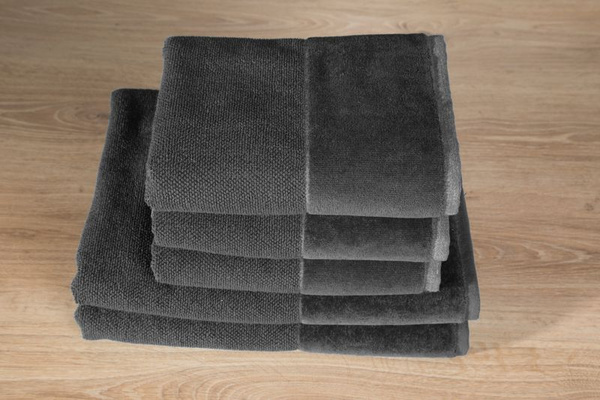 Ręcznik Lucy (04) 50x90 cm Stalowy