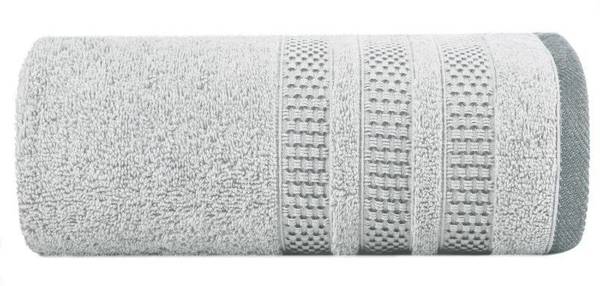 Ręcznik Nastia (02) 70x140 cm Srebrny