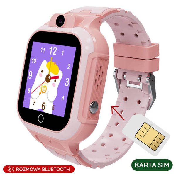 Smartwatch Dziecięcy Pacific 33-2 Kids - Pink (sy029b)