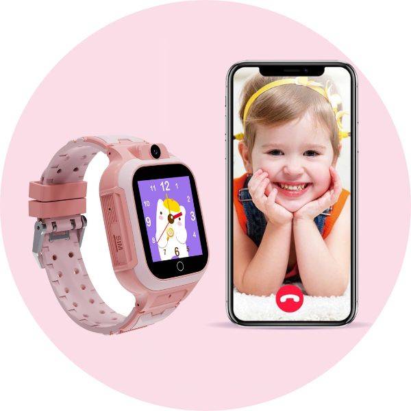 Smartwatch Dziecięcy Pacific 33-2 Kids - Pink (sy029b)