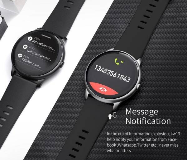 Smartwatch Męski G. Rossi G.RSWSF1-3C1-1 Silver/Black + Dodatkowy Pasek (sg003a)