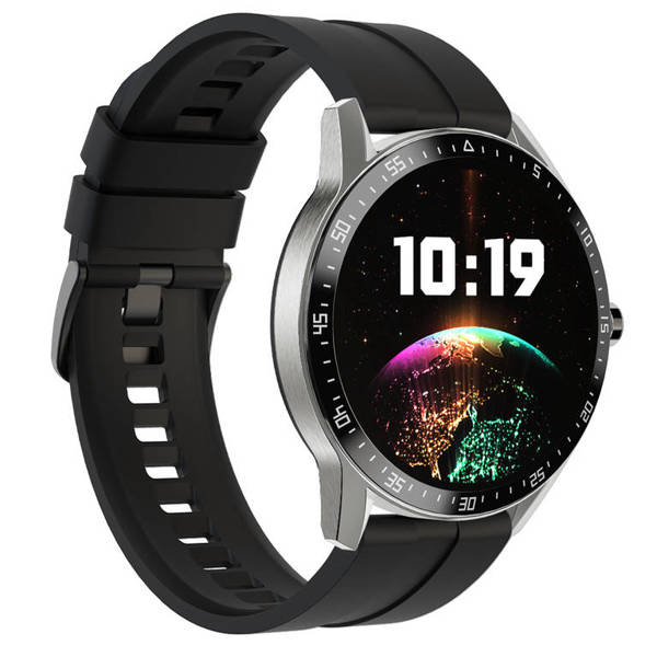 Smartwatch Męski G. Rossi SW018-1 silver/black (sg012a) Własne Tarcze