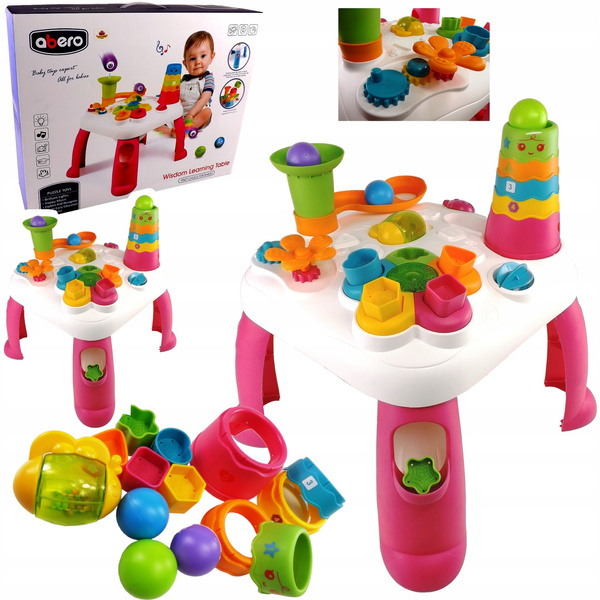 Stolik edukacyjny sorter wieża piłeczki 91161r