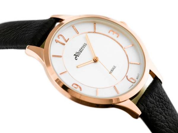 Zegarek Damski Albatross Mirage ABAC04 (za535b) Rose Gold