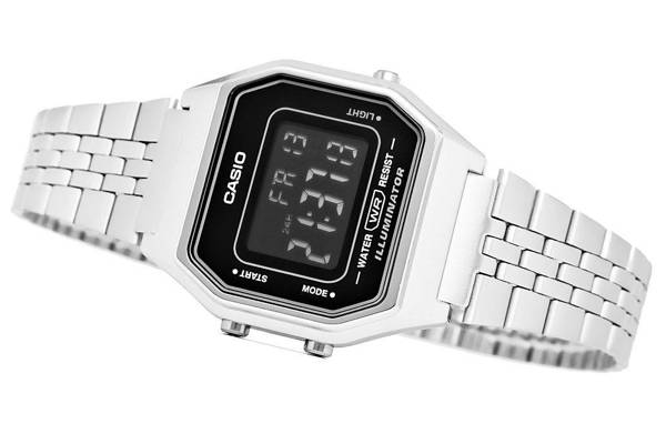 Zegarek Damski CASIO Collection Retro LA680WA-1BDF