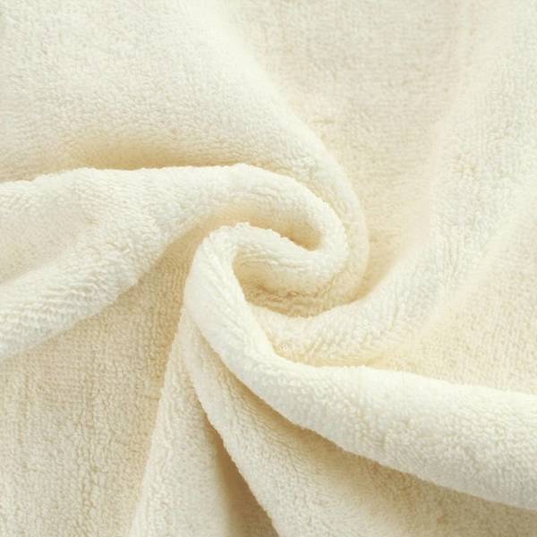 Zestaw 3 ręczników do twarzy, rąk i ciała, białe