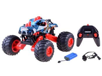 Duże Sterowane Auto Monster Dino 4x4 Pilot Rc0537c