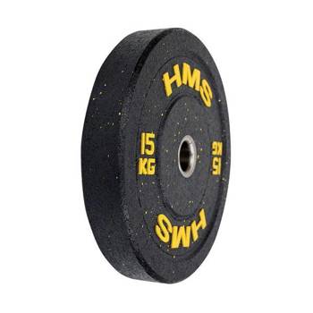 HTBR15 Yellow Talerz Olimpijski Bumper 15 KG HMS