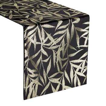 Obrus Blink 15 35 x 180 cm Czarny