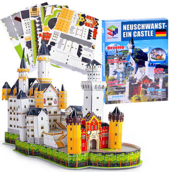 Puzzle 3d Neuschwanstein Castle 109-Ele ZA3800