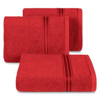 Ręcznik Lori (20) 70x140 cm Czerwony