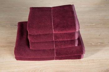 Ręcznik Lucy (08) 70x140 cm Bordowy