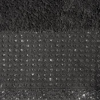Ręcznik Luna (06) 70x140 cm Czarny